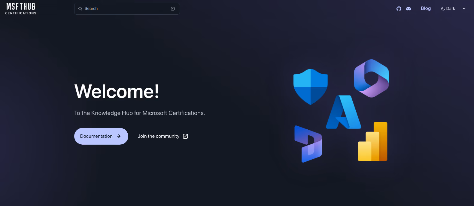 New MSFThub page design