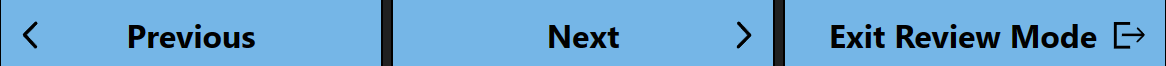 Microsoft Certification Exam Navigation Buttons